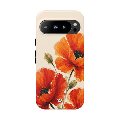 WILD POPPIES | Tough Phone Case