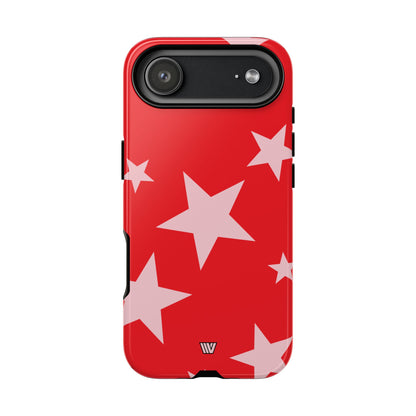 RED BOLD STARS | Tough Phone Case
