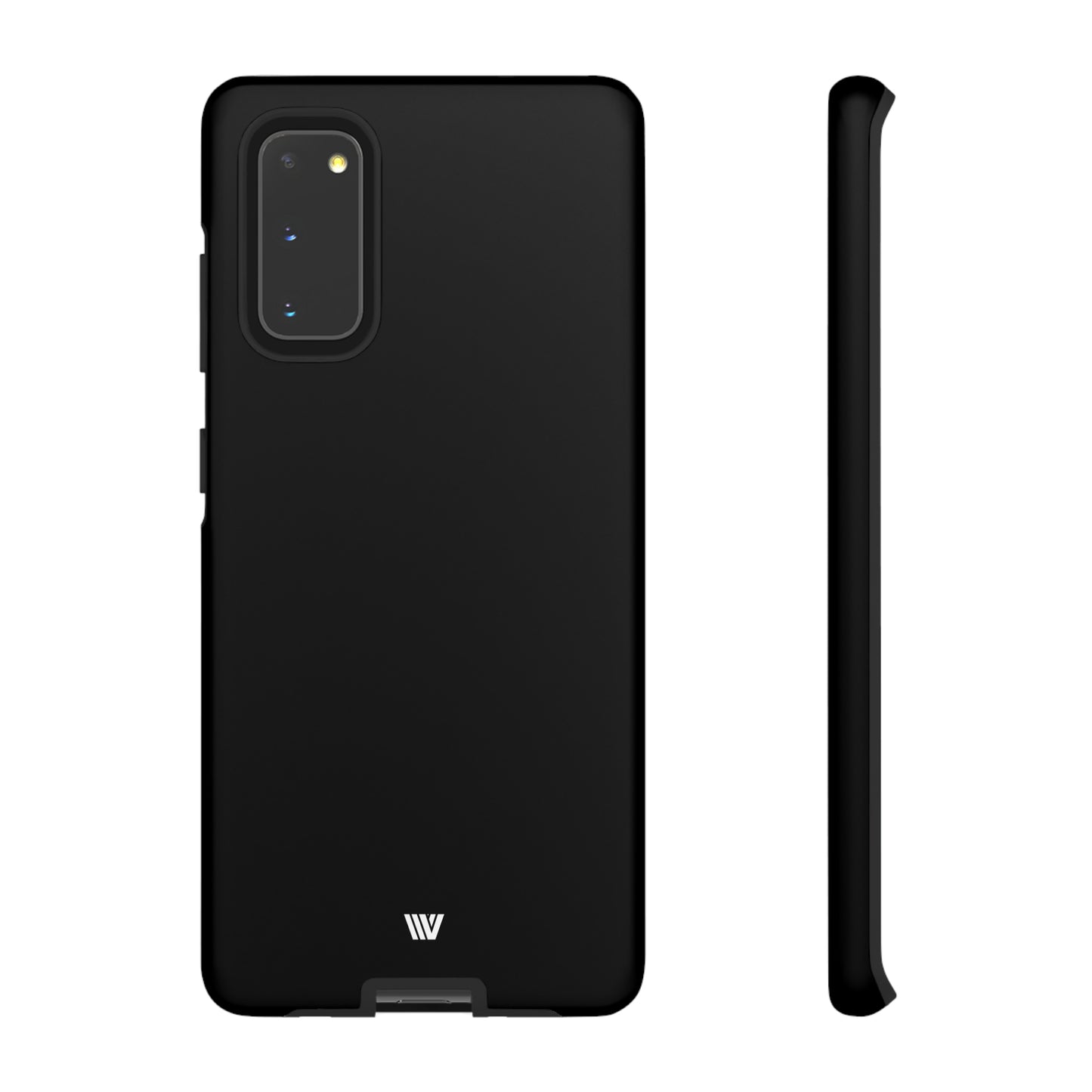 JET BLACK | Tough Phone Case