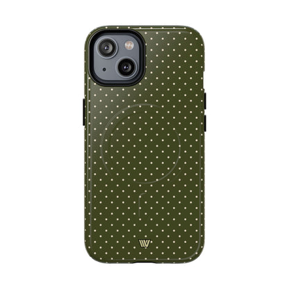 OLIVE CONFETTI | MagSafe Tough iPhone Case
