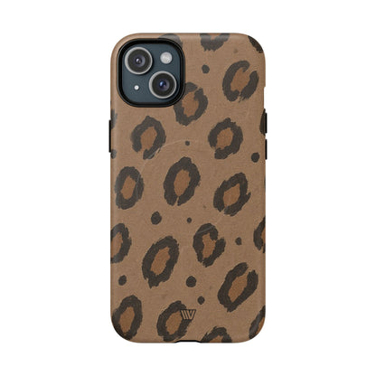 MOCHA LEOPARD | MagSafe Tough iPhone Case