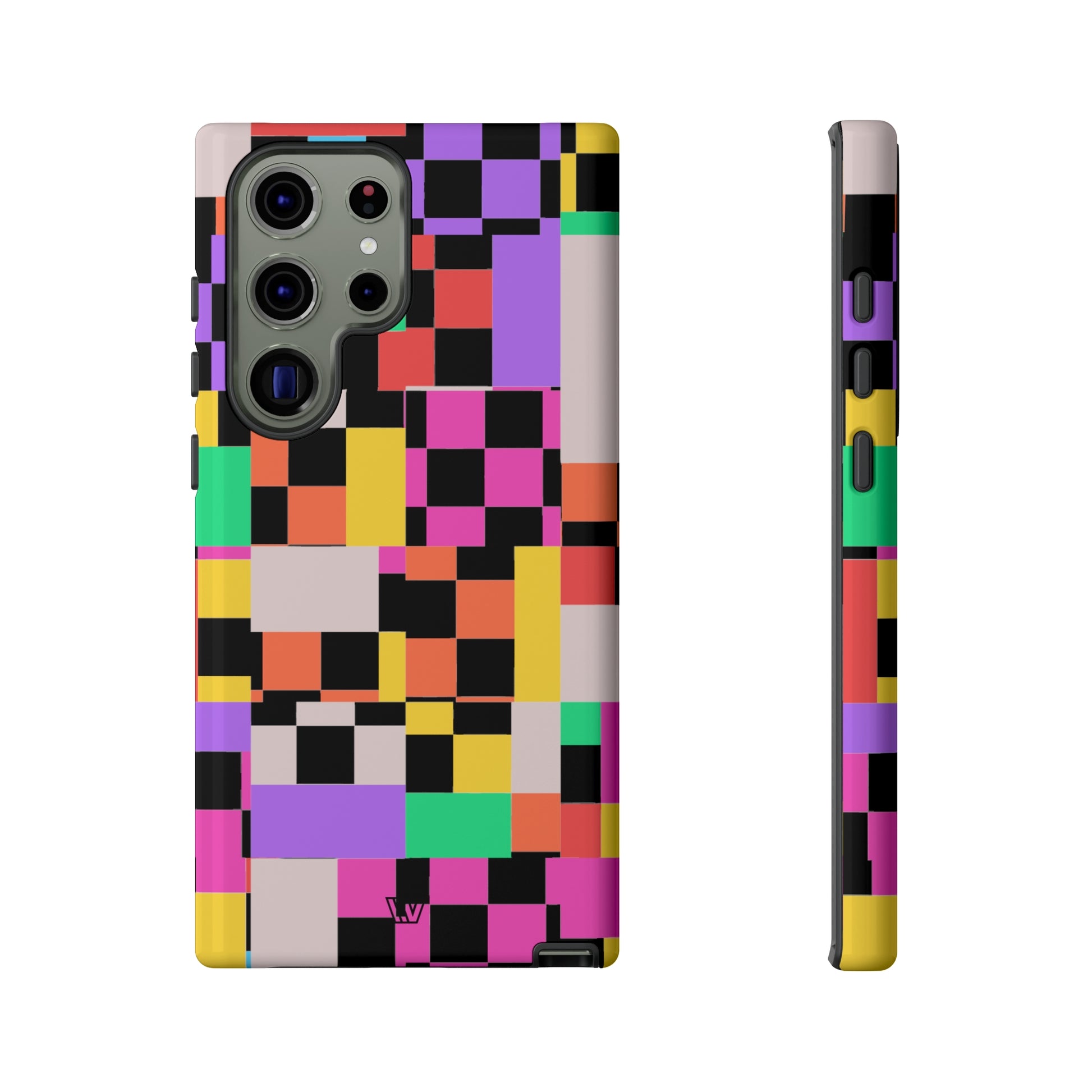 MASHED UP CHECKERBOARD | Tough Phone Case - Trovvve