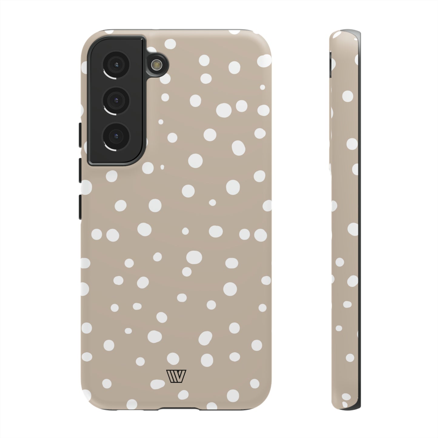 BEIGE DOTS | Tough Phone Case - Trovvve