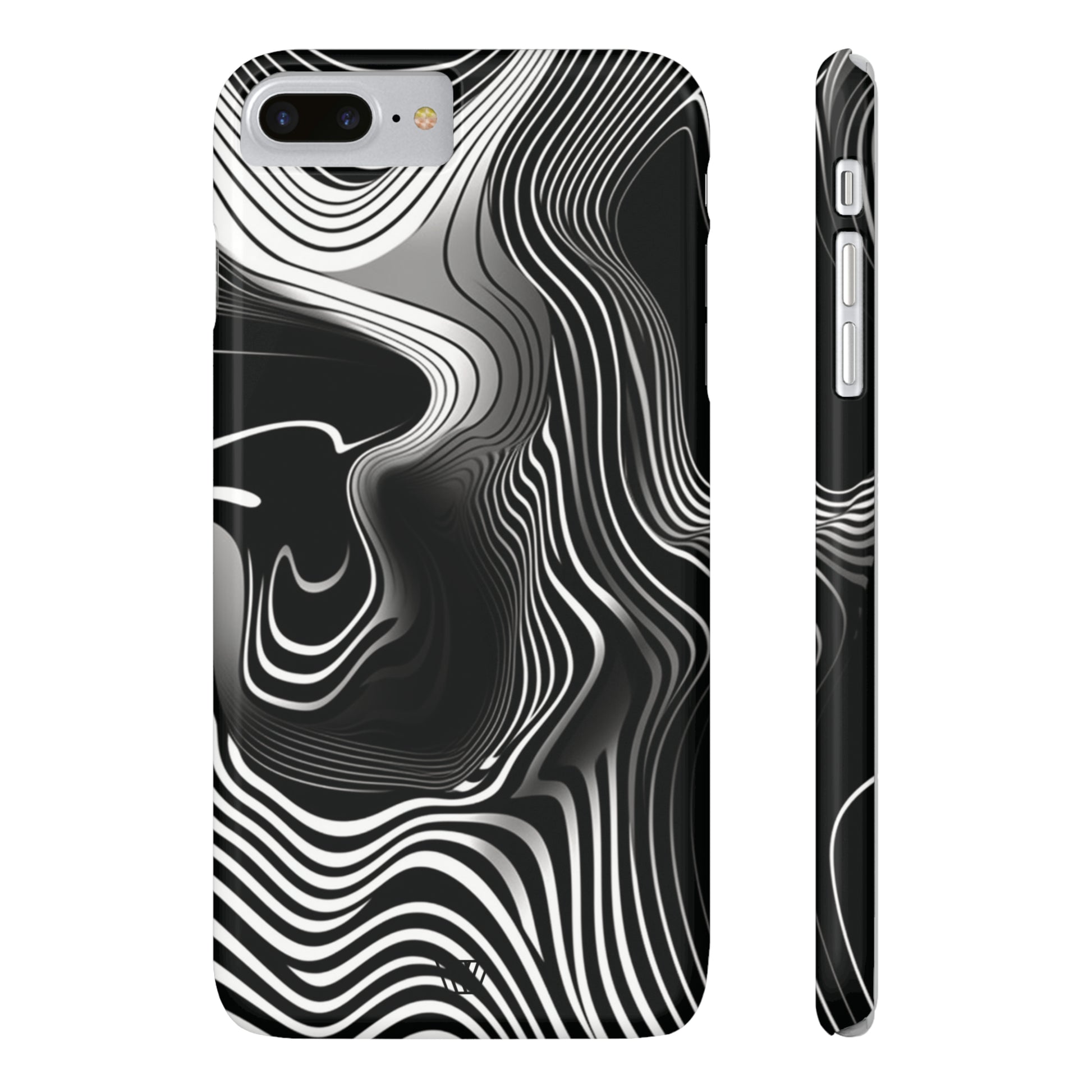 ABSTRACT ZEBRA STRIPES | Slim iPhone Case - Trovvve