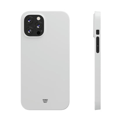 ALL WHITE | Slim iPhone Case