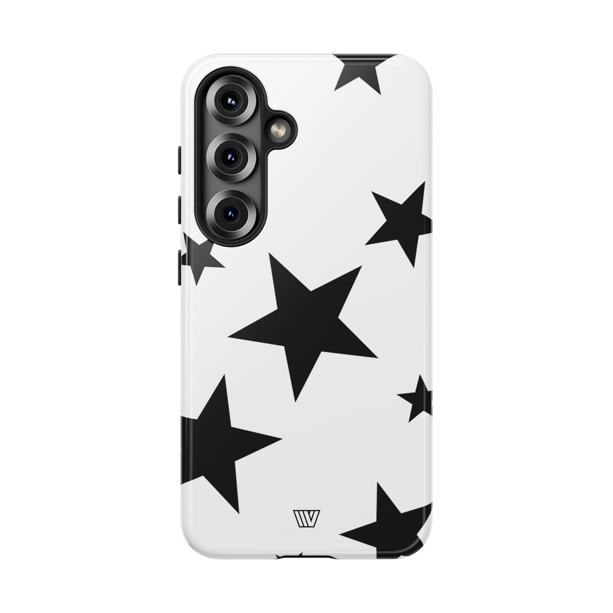 ALL WHITE BOLD STARS | Tough Phone Case