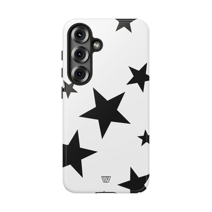 ALL WHITE BOLD STARS | Tough Phone Case