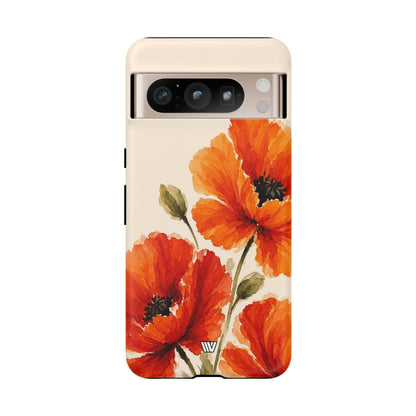 WILD POPPIES | Tough Phone Case