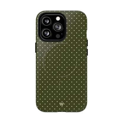OLIVE CONFETTI | MagSafe Tough iPhone Case