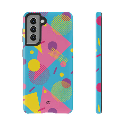 80s / 90s RETO PATTERN LIGHT BLUE | Tough Phone Case