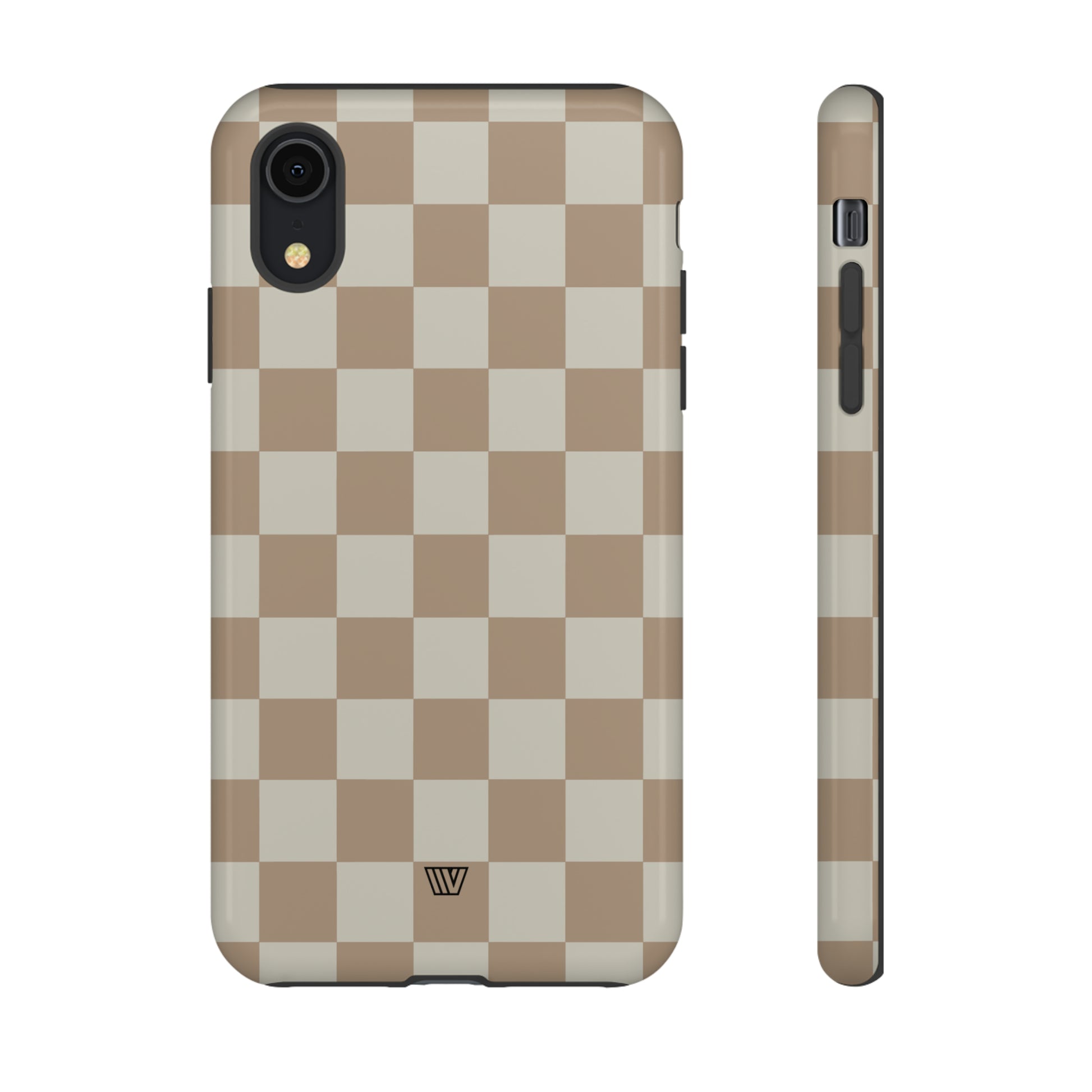 NEUTRAL CHECKERBOARD | Tough Phone Case - Trovvve