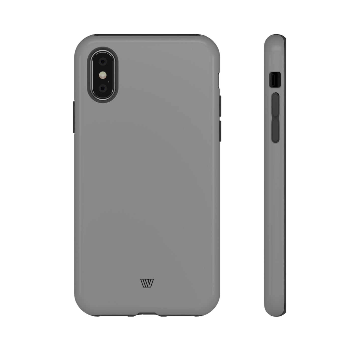 SOLID GRAY | Tough Phone Case - Trovvve