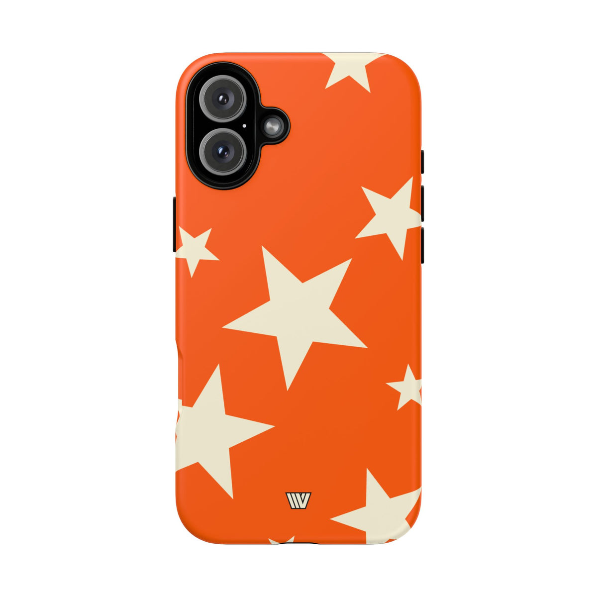 ORANGE BOLD STARS | Tough Phone Case
