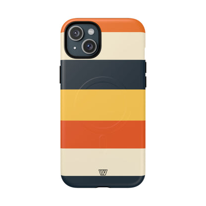 BEACH SUNSET STRIPES | MagSafe Tough iPhone Case