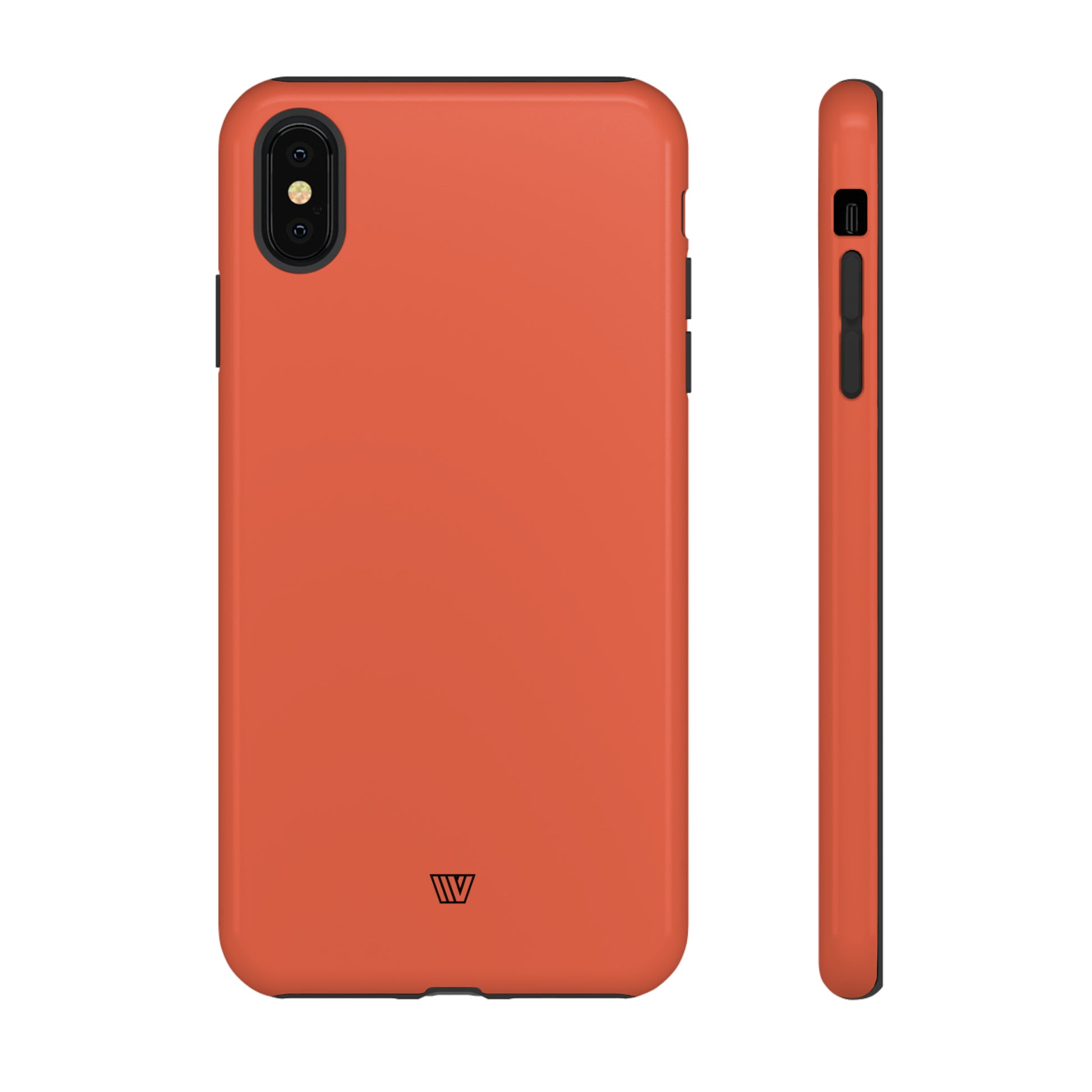 SOLID BURNT SIENNA | Tough Phone Case - Trovvve