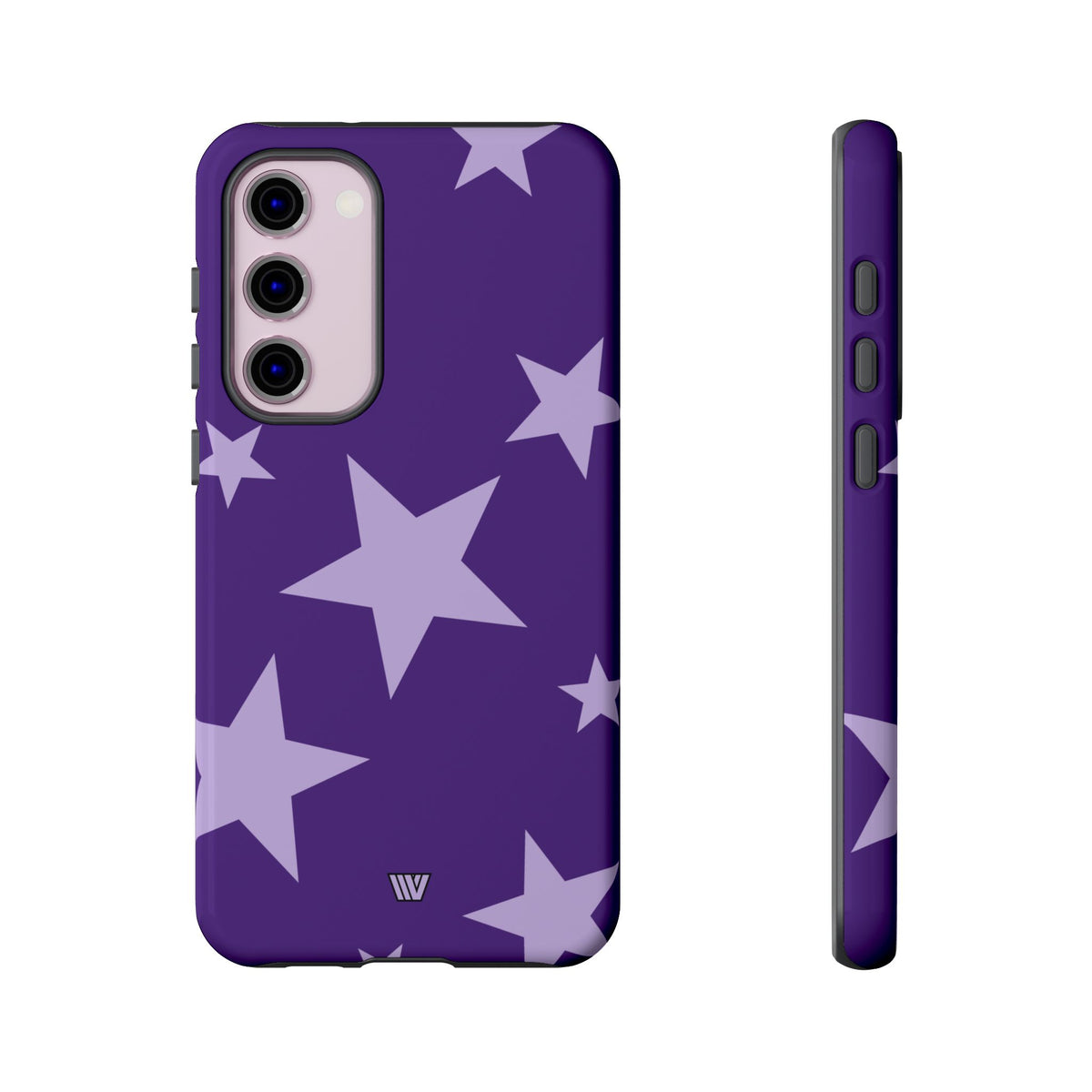 PURPLE BOLD STARS | Tough Phone Case