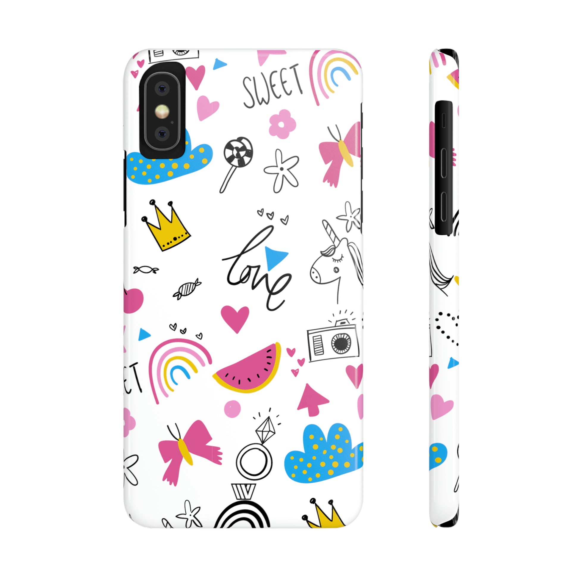 SWEET LOVE | Slim iPhone Case - Trovvve