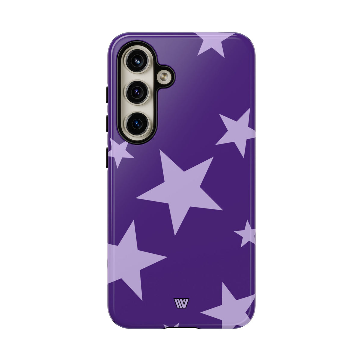 PURPLE BOLD STARS | Tough Phone Case