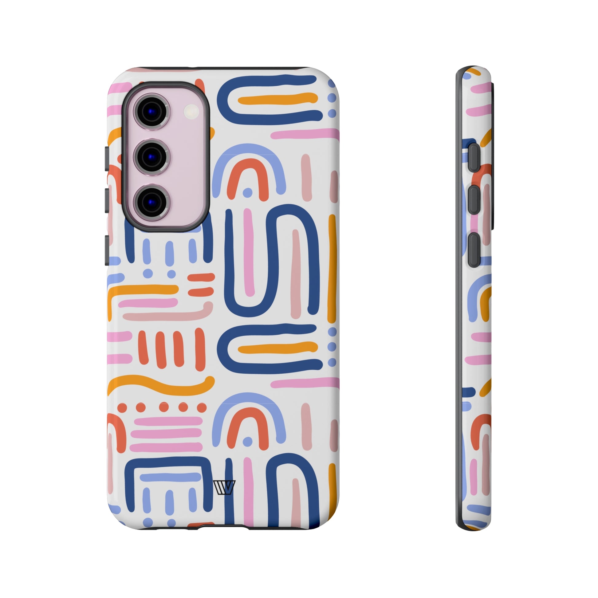 MEMPHIS BOLD LINES | Tough Phone Case - Trovvve