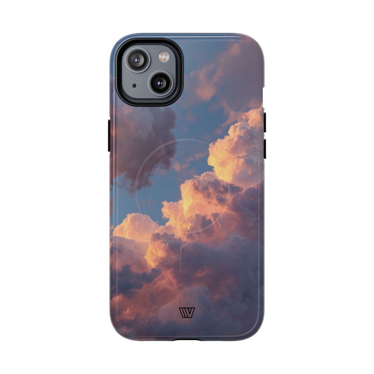 Sunset Clouds MagSafe Tough iPhone Case – iPhone 14 Plus, Glossy