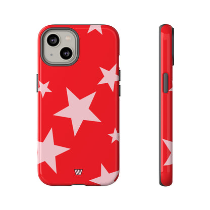 RED BOLD STARS | Tough Phone Case