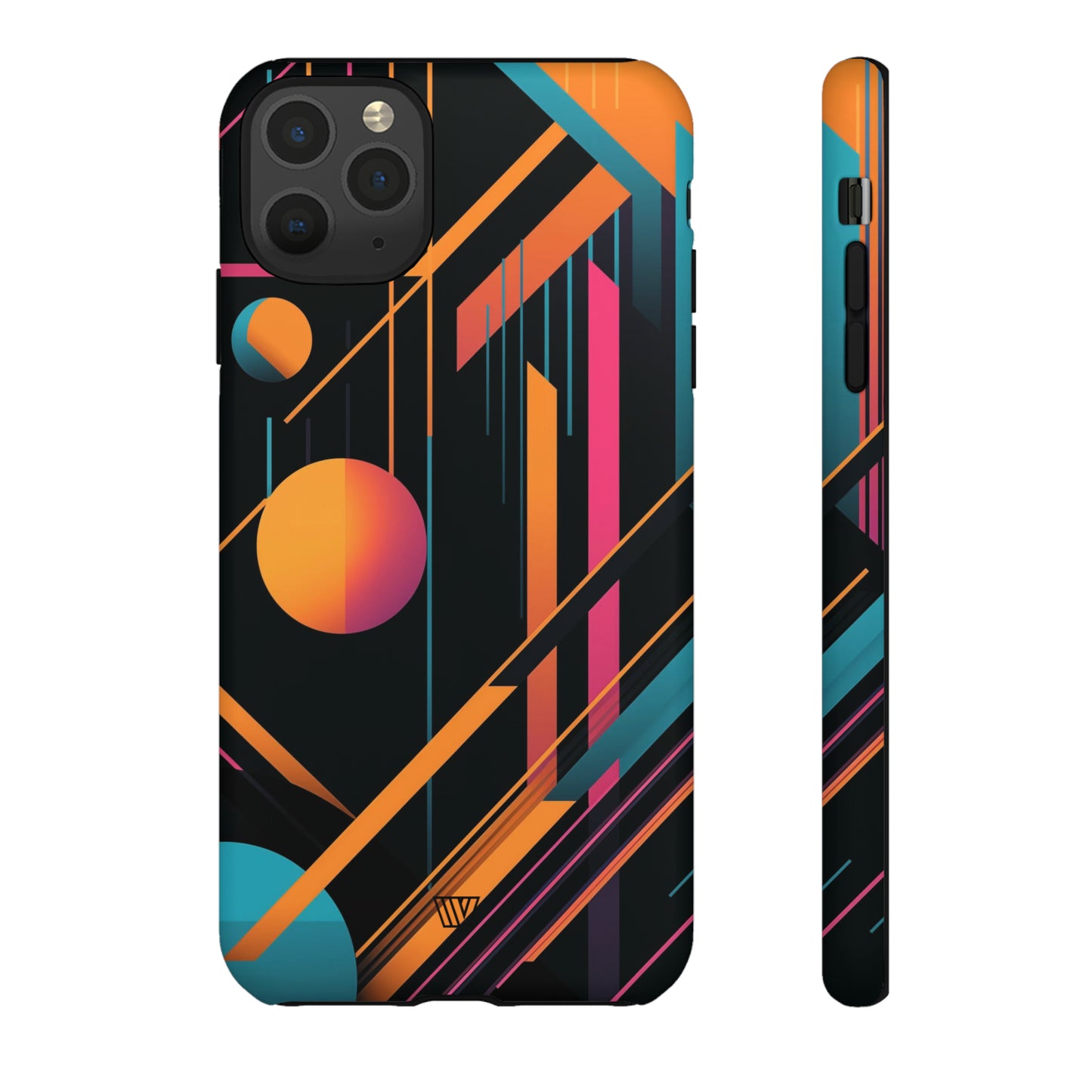 BOLD RETRO LINES | Tough Phone Case - Trovvve