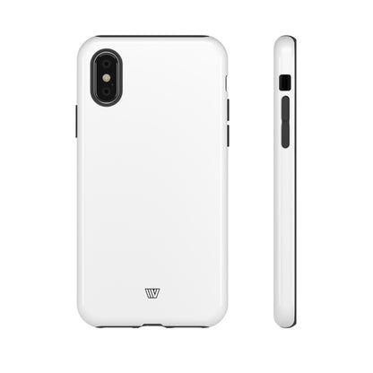 ALL WHITE | Tough Phone Case