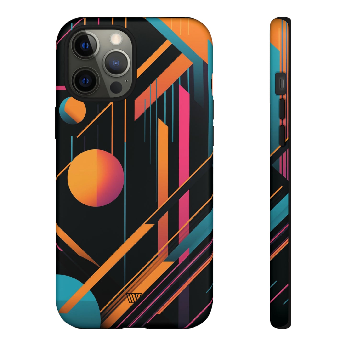 BOLD RETRO LINES | Tough Phone Case - Trovvve