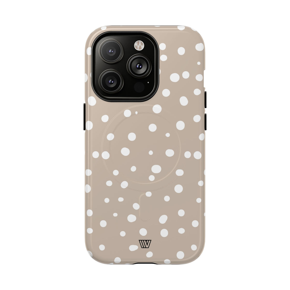 BEIGE DOTS | MagSafe Tough iPhone Case