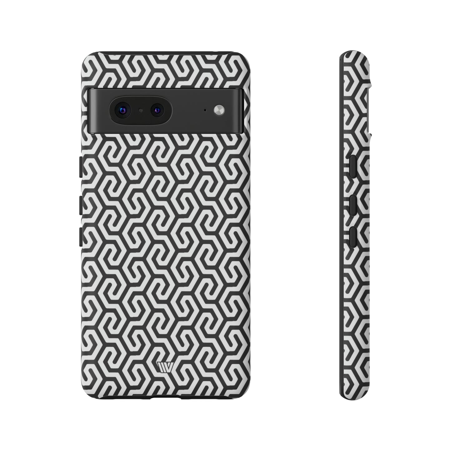 ABSTRACT INTERLOCKING PATTERN | Tough Phone Case