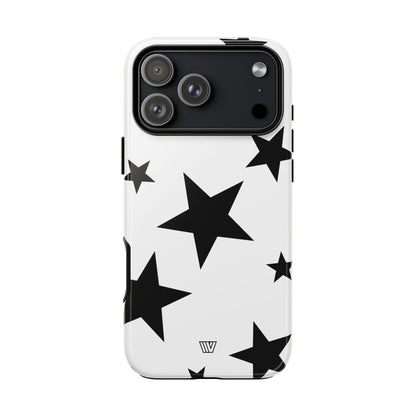 ALL WHITE BOLD STARS | Tough Phone Case