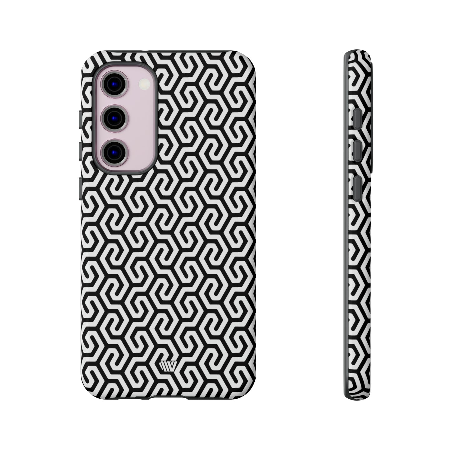 ABSTRACT INTERLOCKING PATTERN | Tough Phone Case