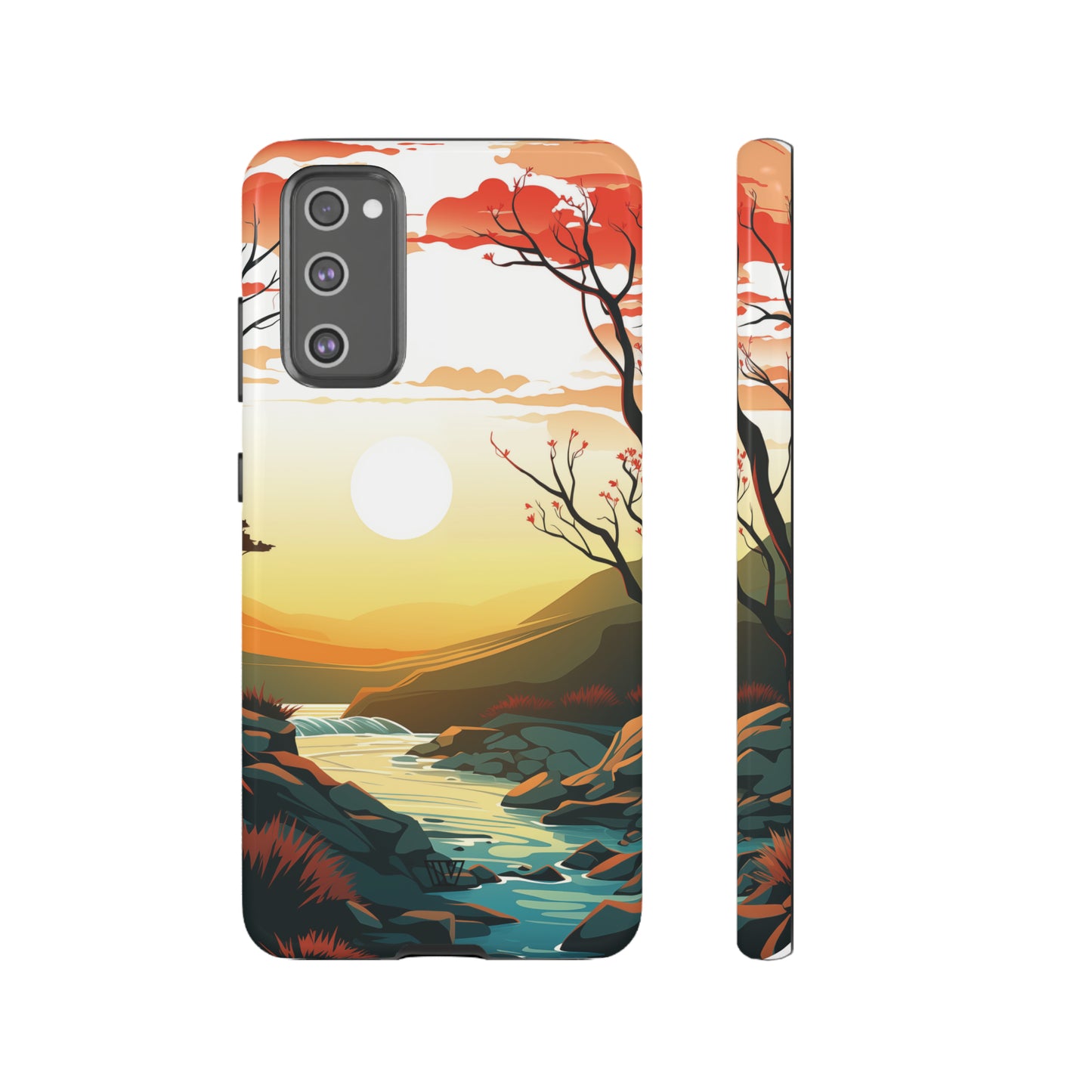 RIVER SUNSET | Tough Phone Case - Trovvve