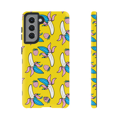 STRAWBERRY BANANA POP ART | Tough Phone Case - Trovvve