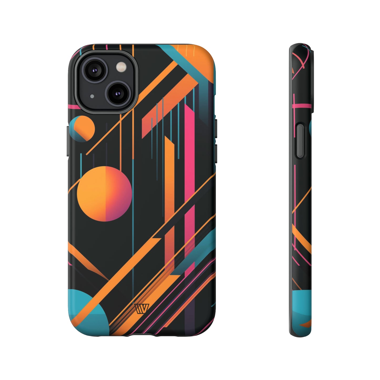 BOLD RETRO LINES | Tough Phone Case - Trovvve