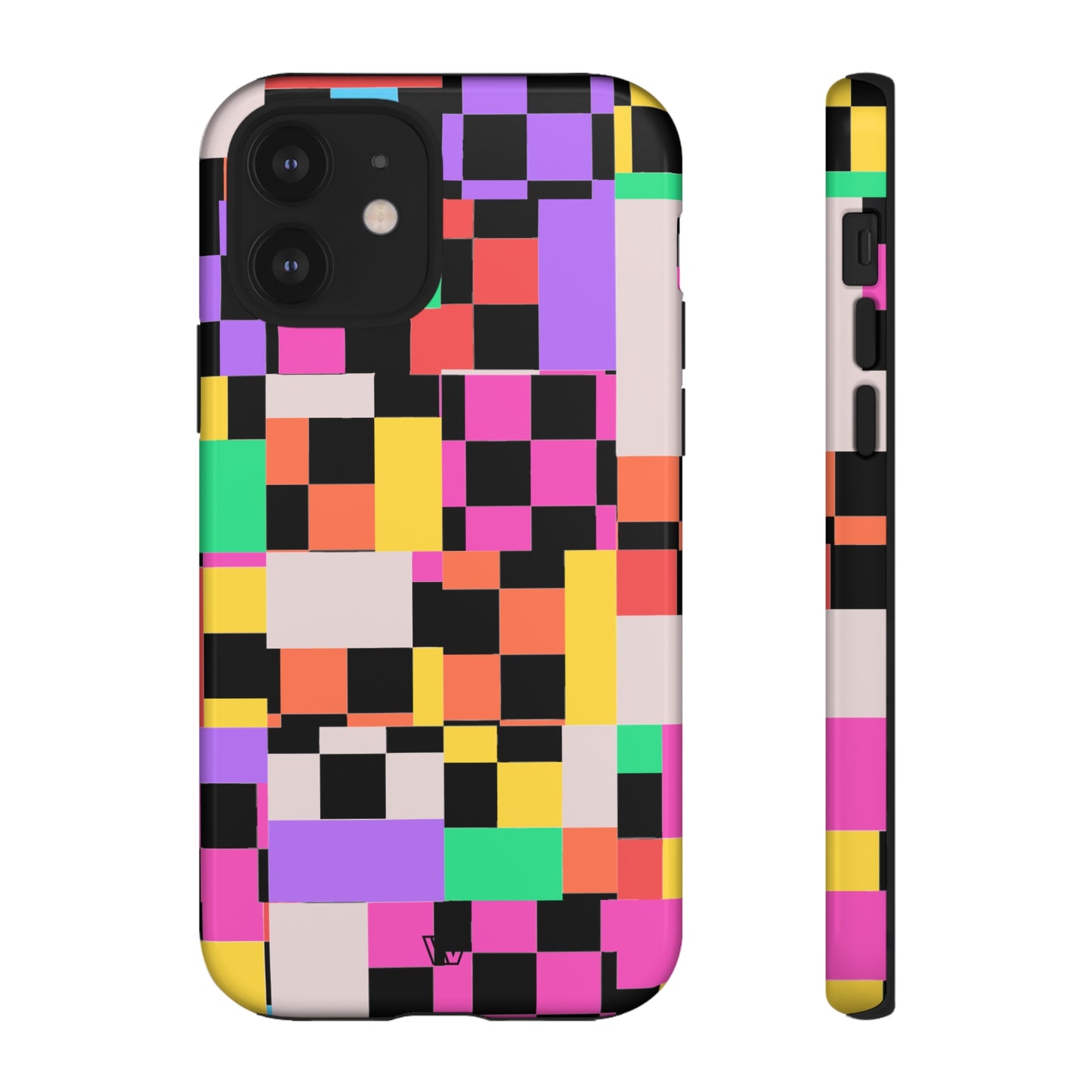 MASHED UP CHECKERBOARD | Tough Phone Case - Trovvve