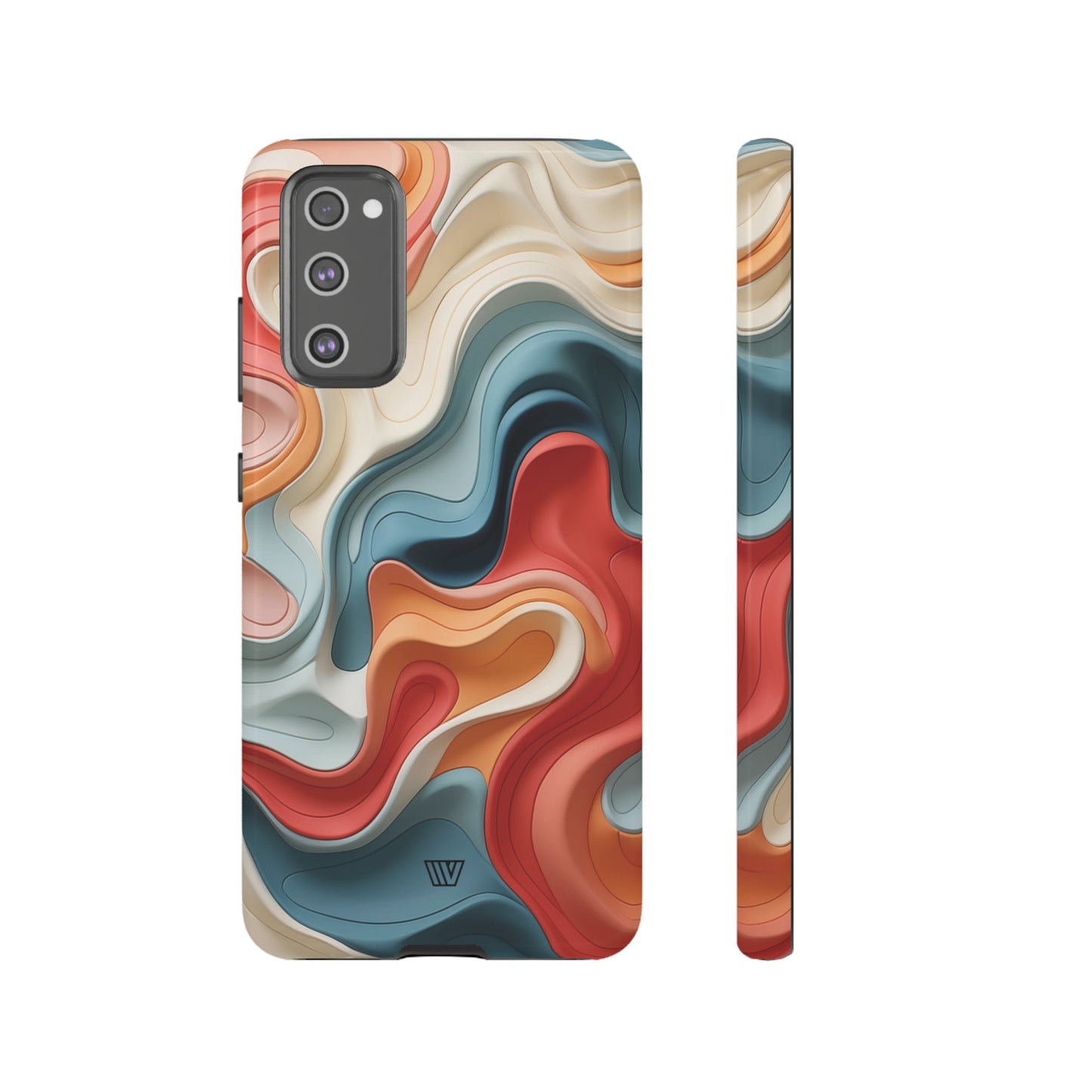 3D COLORFUL CLAY | Tough Phone Case - Trovvve