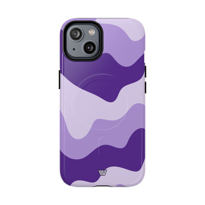 PURPLE WAVES | MagSafe Tough iPhone Case