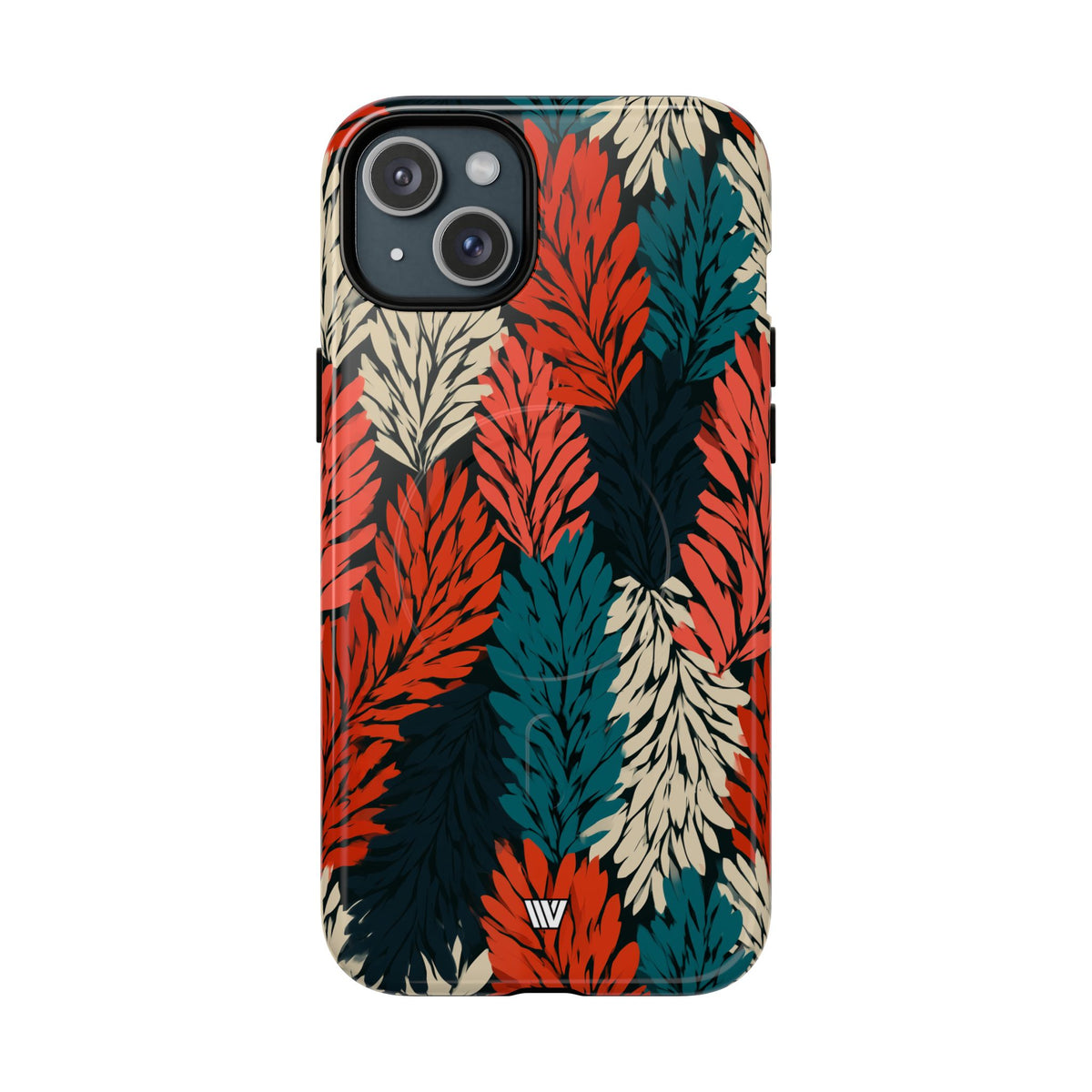 Wild Fronds MagSafe Tough iPhone Case – iPhone 15 Plus, Glossy