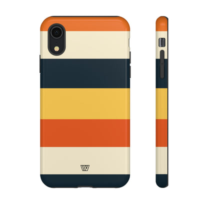 BEACH SUNSET STRIPES | Tough Phone Case