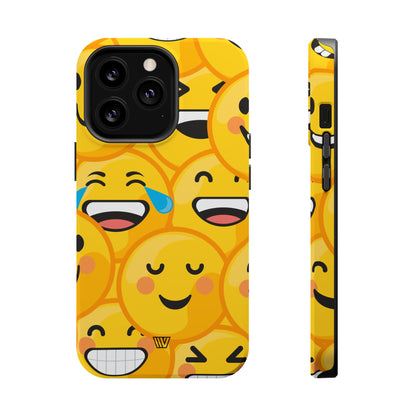 EMOJI FACES | MagSafe Tough iPhone Case - Trovvve