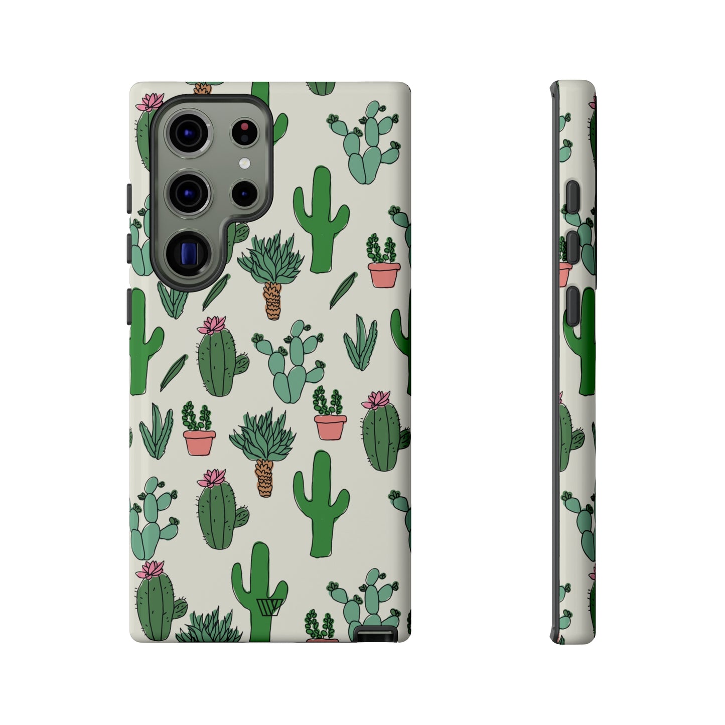 CACTUS DOODLES | Tough Phone Case - Trovvve