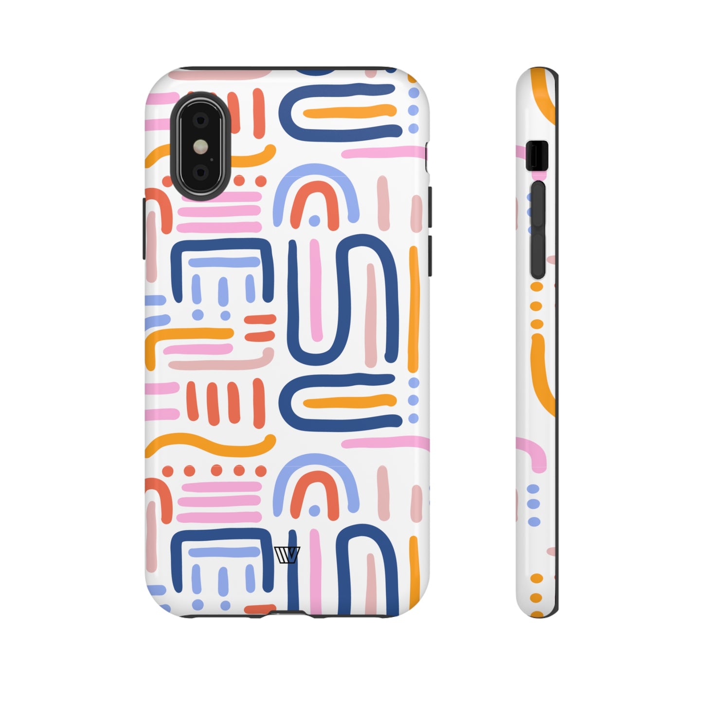 MEMPHIS BOLD LINES | Tough Phone Case - Trovvve