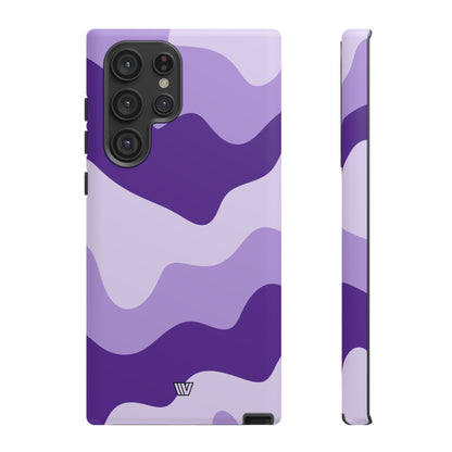 PURPLE WAVES | Tough Phone Case