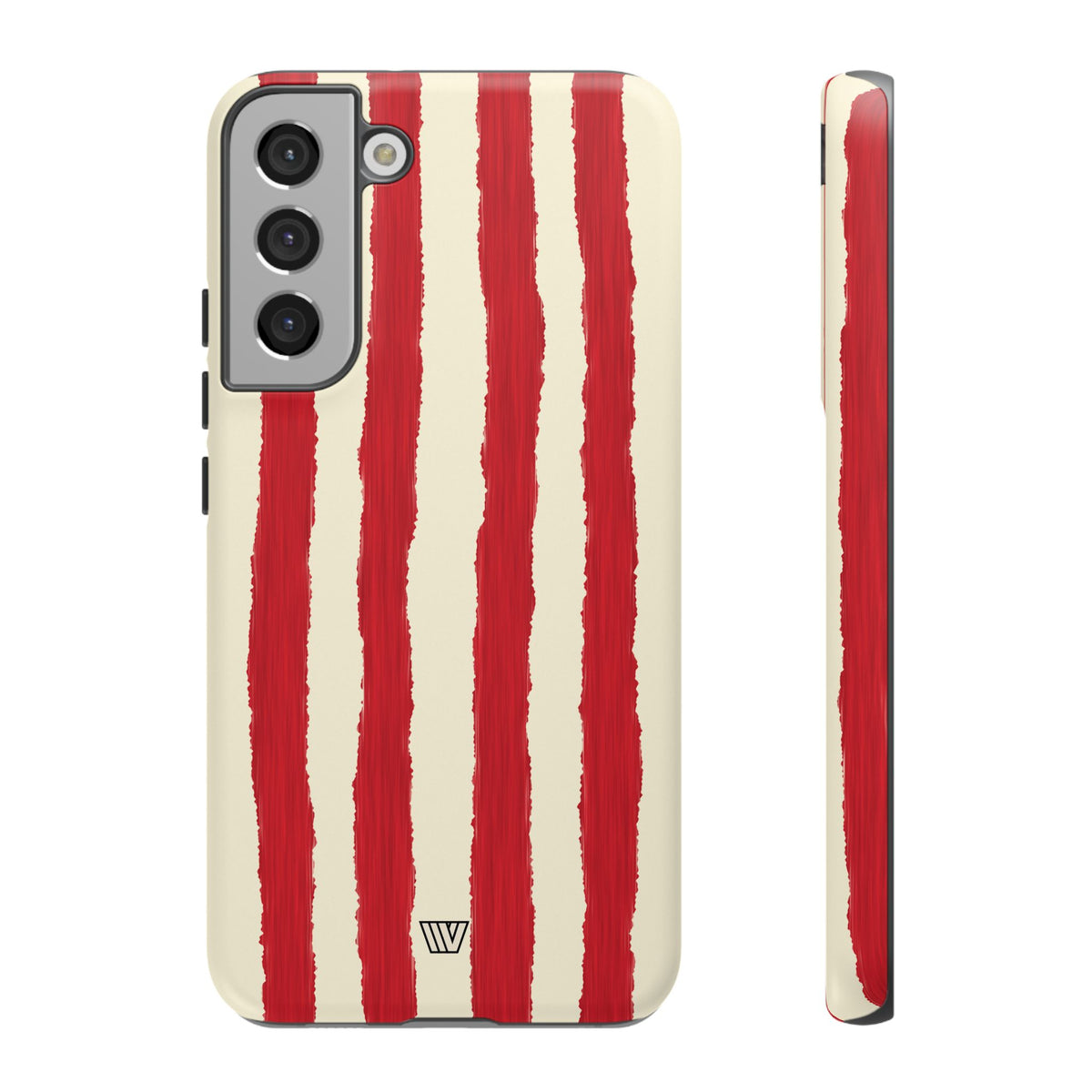 CANDY CANE STRIPE | Tough Phone Case
