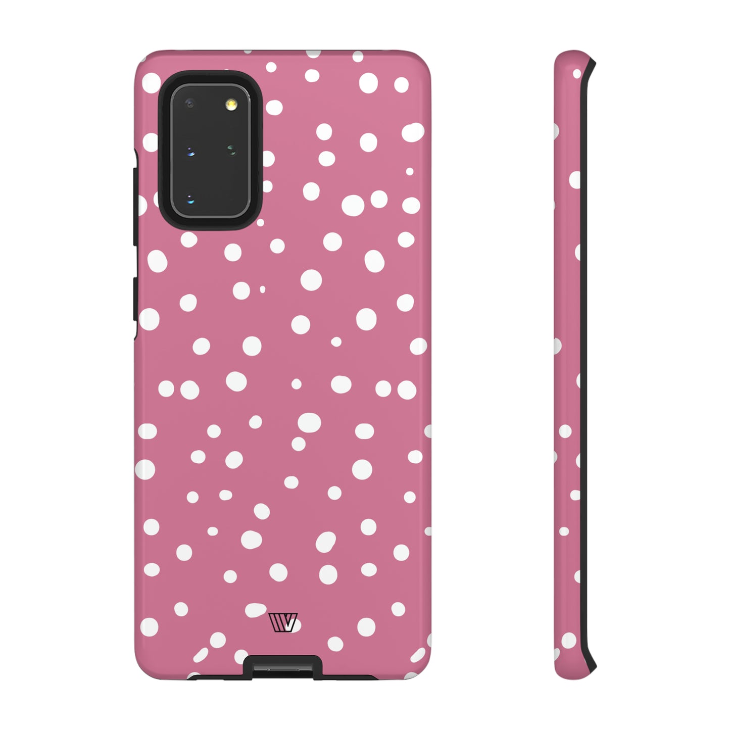 BLUSH RED DOTS | Tough Phone Case - Trovvve