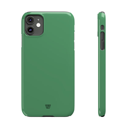 AQUA FOREST GREEN | Slim iPhone Case