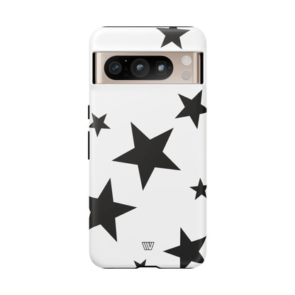 ALL WHITE BOLD STARS | Tough Phone Case