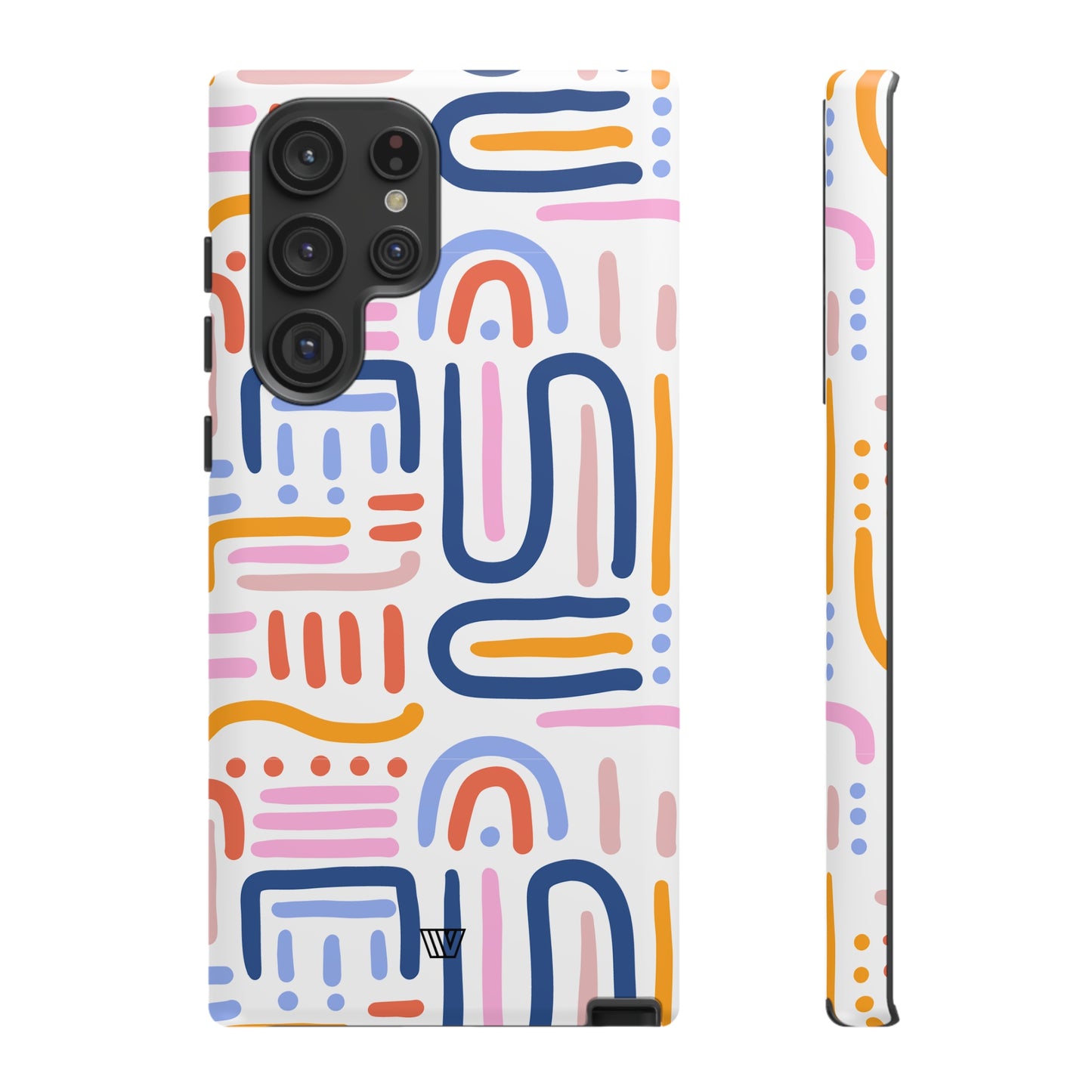 MEMPHIS BOLD LINES | Tough Phone Case - Trovvve