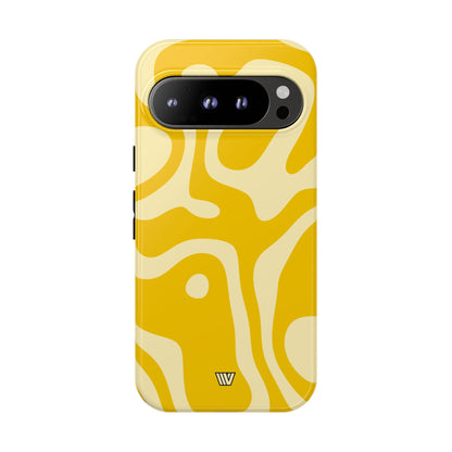 YELLOW SWIRL | Tough Phone Case